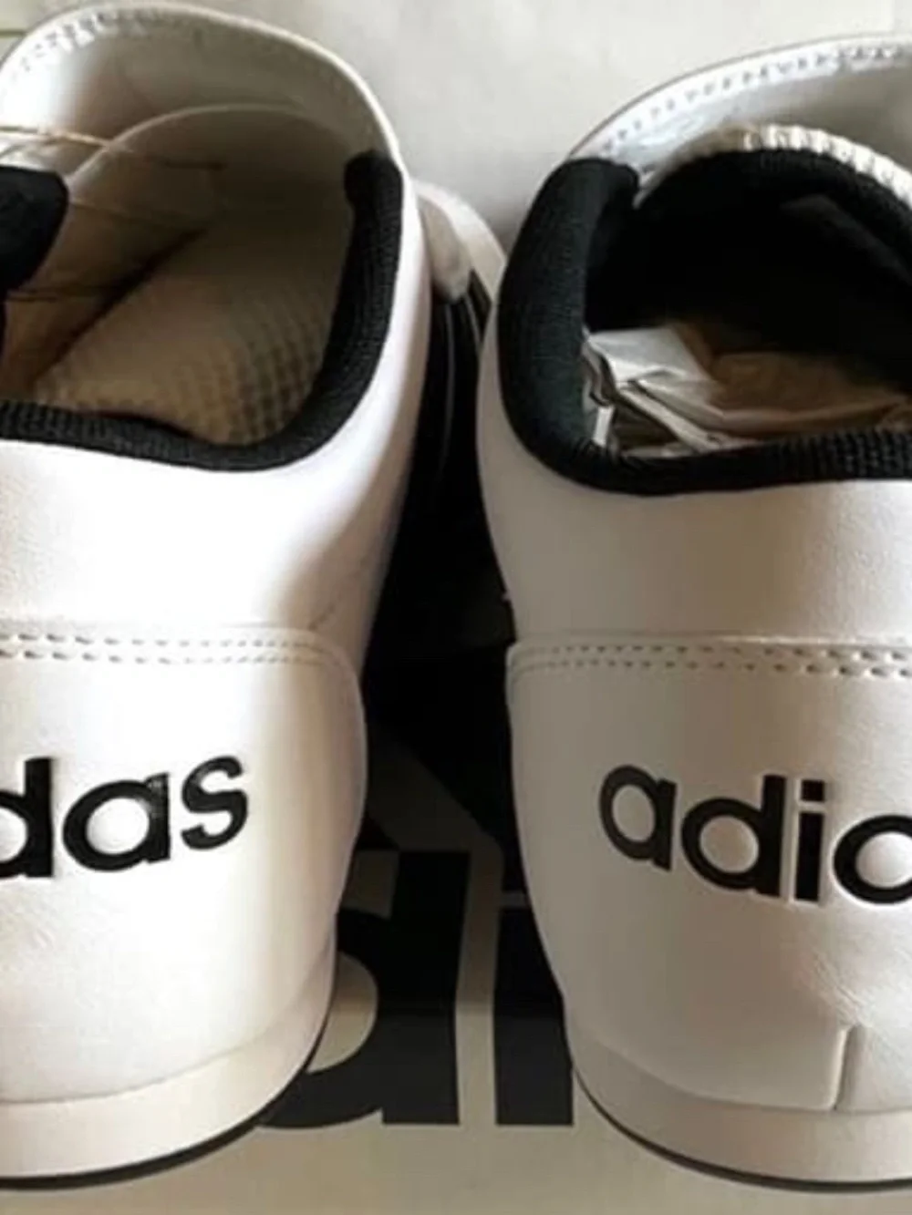 ADIDAS WOMEN'S TEKWEN SLIP-ON SNEAKERS~SIZE 7~BLACK AND WHITE~NEW!